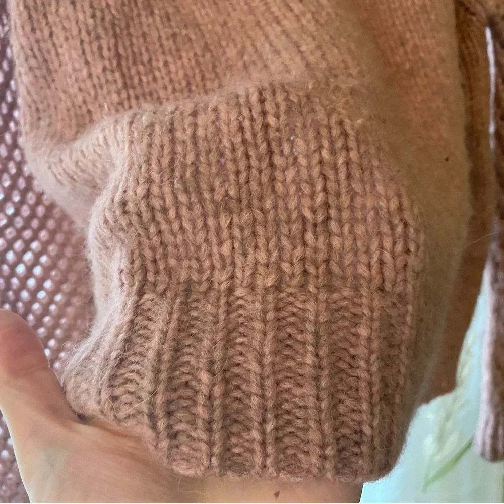 LoveShackFancy | Blush Pink Sweater - Picture 4 of 5